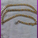 زنجیر دو رنگ کارتیه استیل