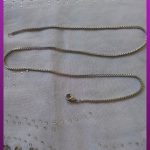 زنجیر نقره ای استیل