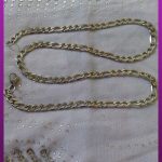 زنجیر نقره ای کارتیه استیل