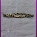 دستبند نقره ای استیل