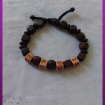 دستبند مهره چوبی