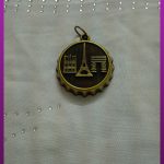 پلاک تشتک نوشابه طلایی