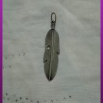 پلاک پر ساده نقره ای