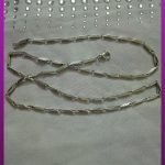 زنجیر نقره ای استیل