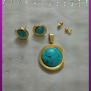 نیم ست سواچ فیروزه استیل
