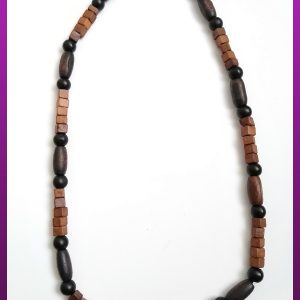 گردنبند چوبی مهره