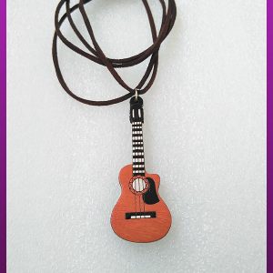 گردنبند گیتار نارنجی