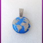 پلاک کره زمین فول نگین