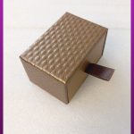 جعبه هاردباکس کشویی قهوه ای
