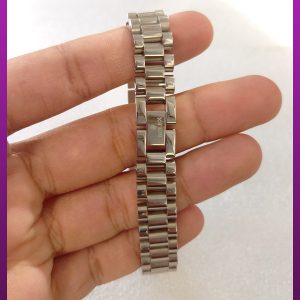 دستبند ساعتی رولکس نقره ای استیل