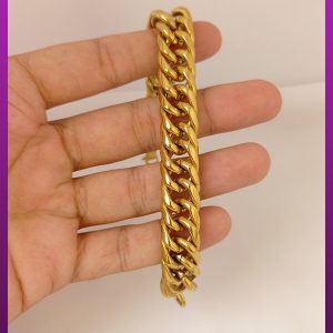 دستبند کارتیه کلفت طلایی