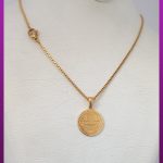 گردنبند عدالت (Justice) طلایی استیل