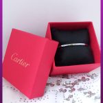 دستبند دنیل ولینگتون فشاری لوگودار نقره ای استیل