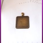خرج کار قاب مربعی طرح دار