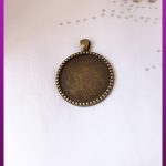 خرج کار قاب گرد بزرگ دورو طرح پرنده