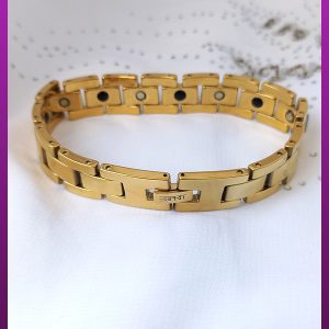 دستبند مغناطیسی تنگستن طلایی رولکس اسپریت