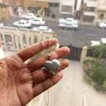 گردنبند قلب قاب عکسی