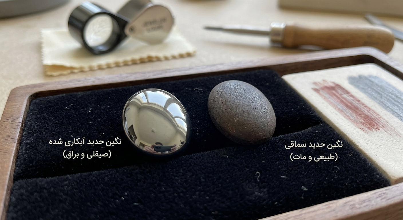تفاوت حدید سماقی و آبکاری شده